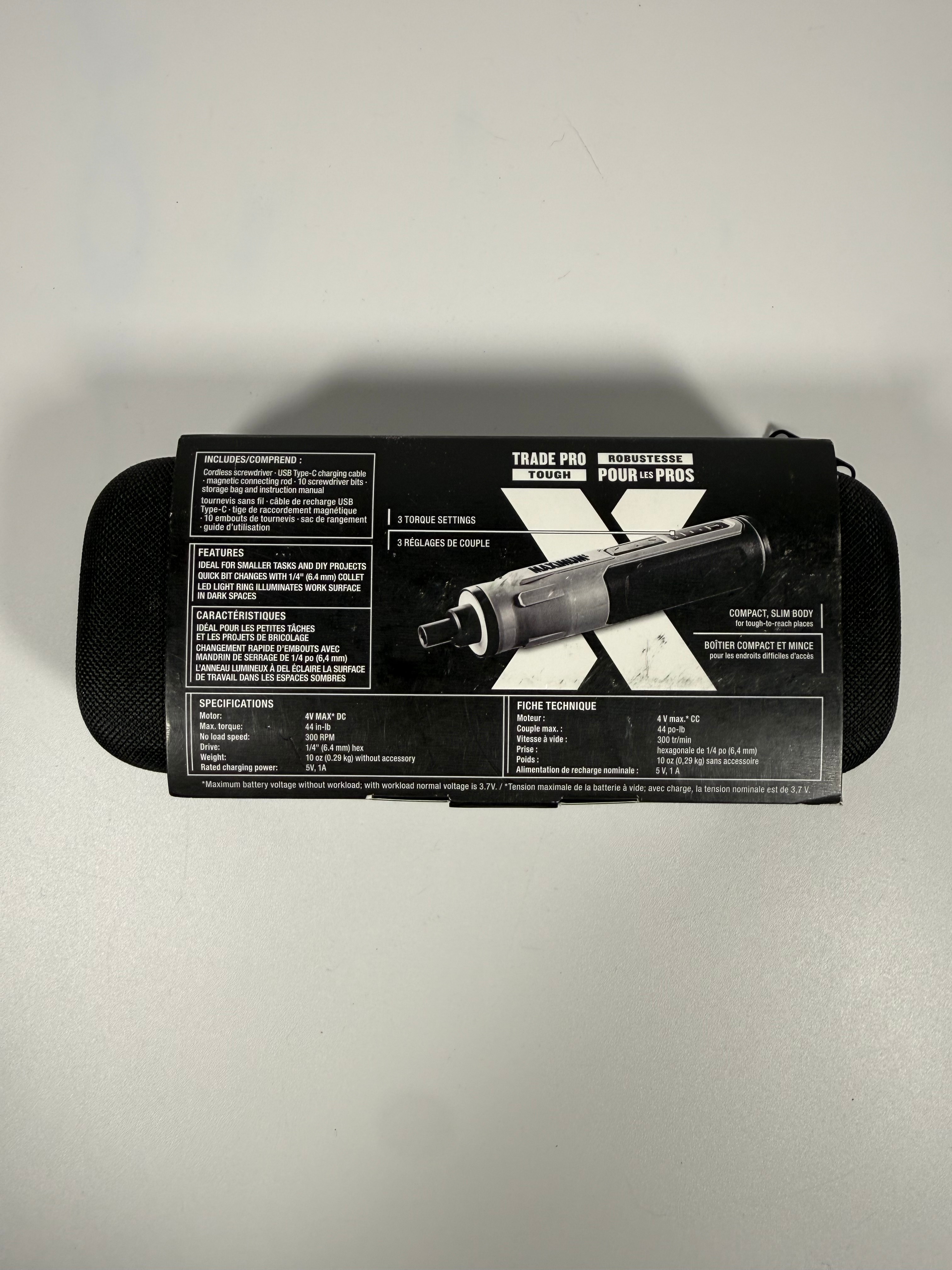 Maximum 4V Cordless Screwdriver Kit, New, 2 available - photo 2