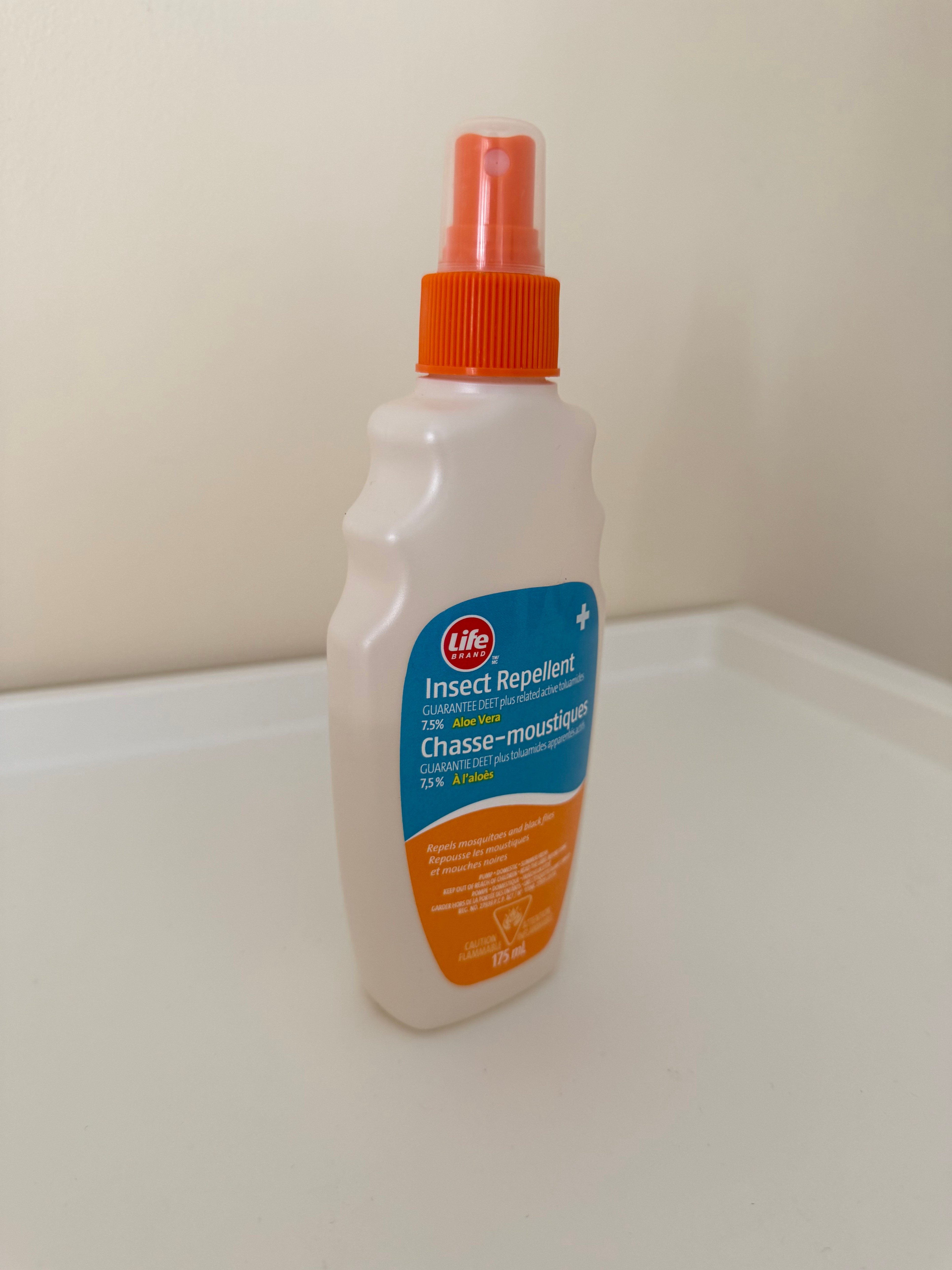 Life- Insect Repellent Spray – Approximately Half Remaining