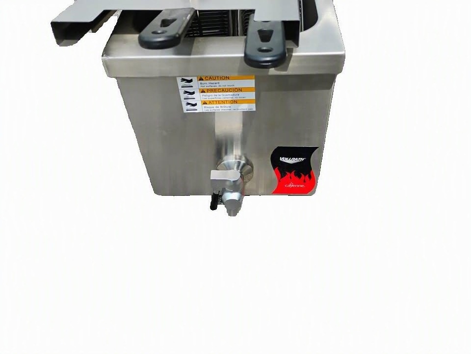 Vollrath 208- to 240-volt 15lb Cayenne Countertop Deep Fryer - photo 2