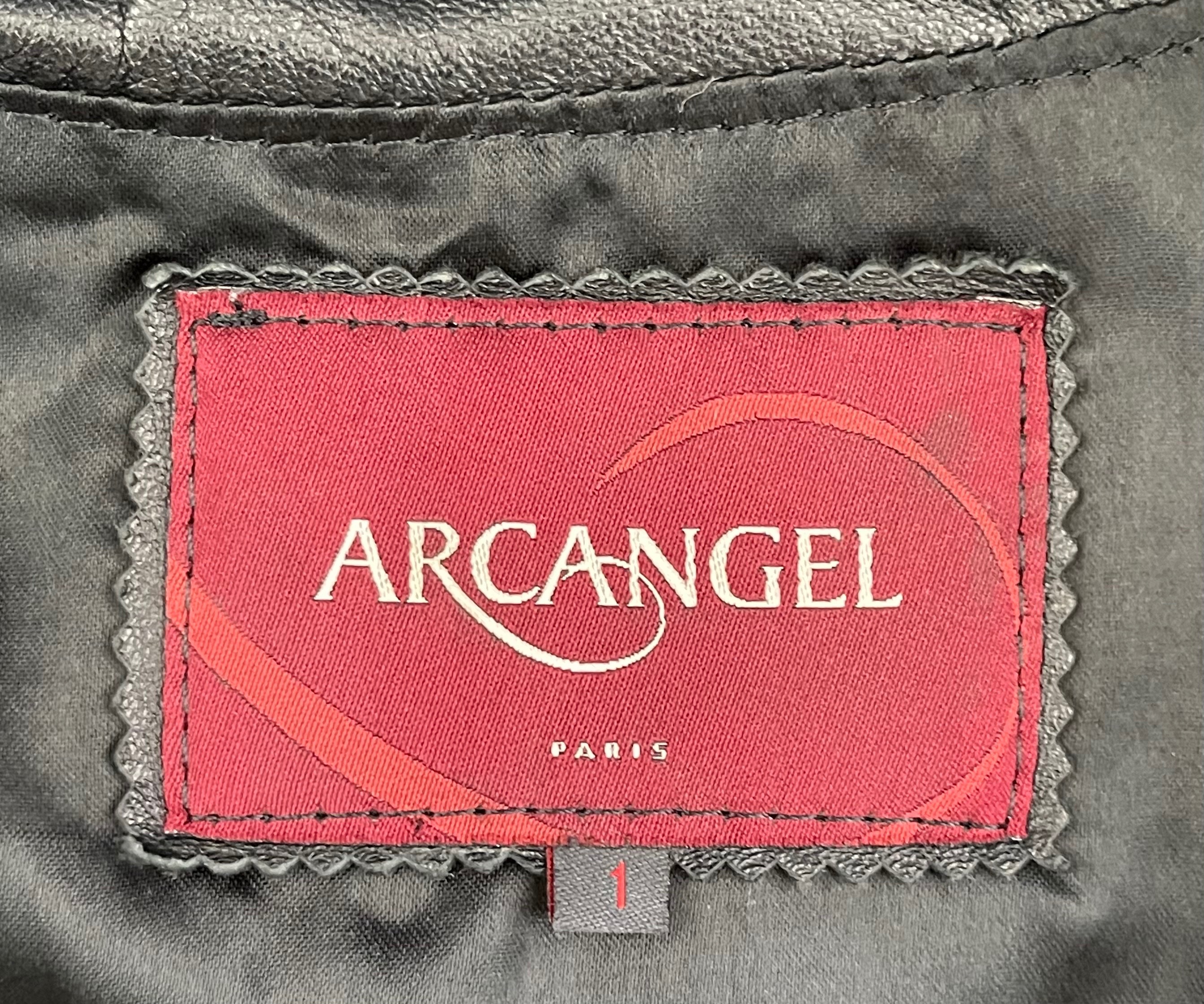 Arcangel Paris French Lambskin Leather Jacket (S) - photo 4