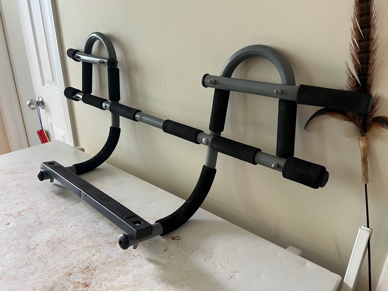 Doorway Pull-Up Bar - Multi-Grip Chin-Up Bar (No Screws) - photo 3