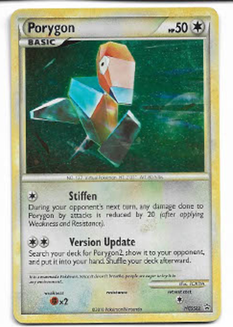 Pokemon Porygon HGSS22 HGSS Promo Holo MP
