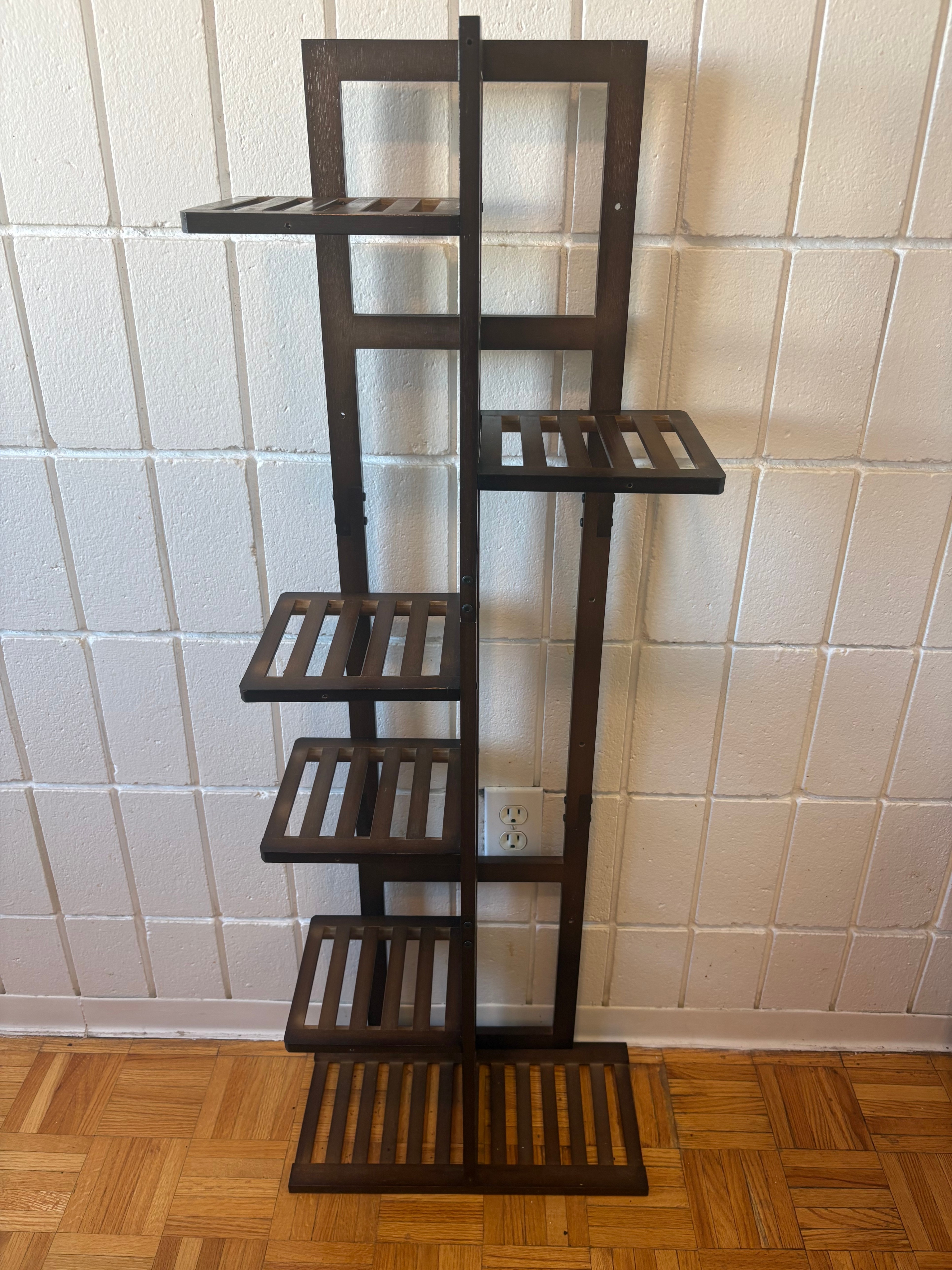 Bamboo Plant Stand - Adjustable 6 Tier - photo 2