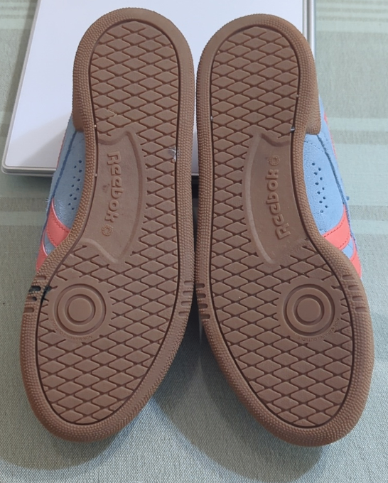 Reebok Light Blue and Orange Casual Sneakers - photo 2