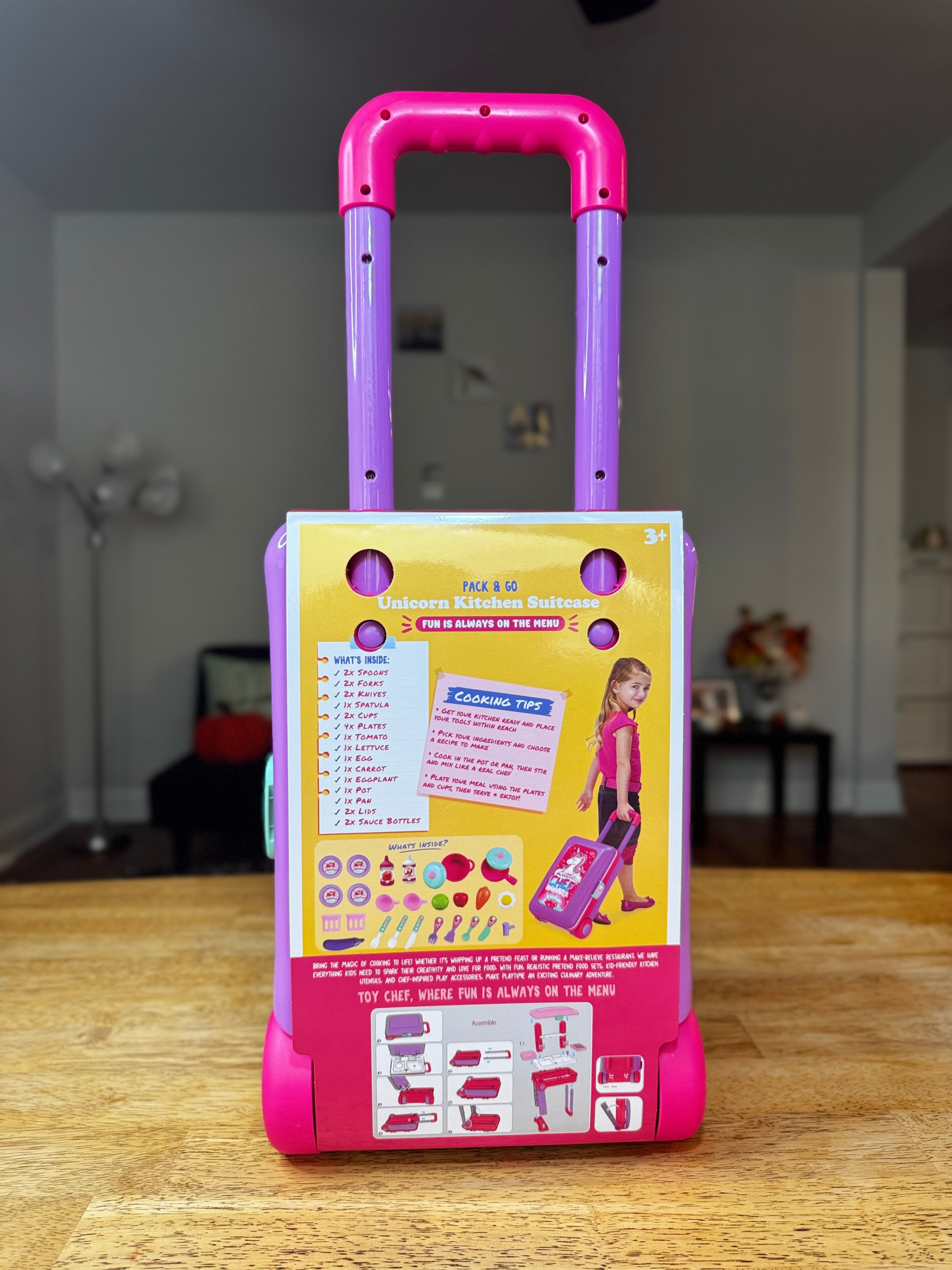 Toy Chef Unicorn Kitchen Suitcase – Brand New ✨ - photo 3