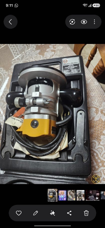 Black & Decker Deluxe Router Kit – Model 7617-04 - photo 3