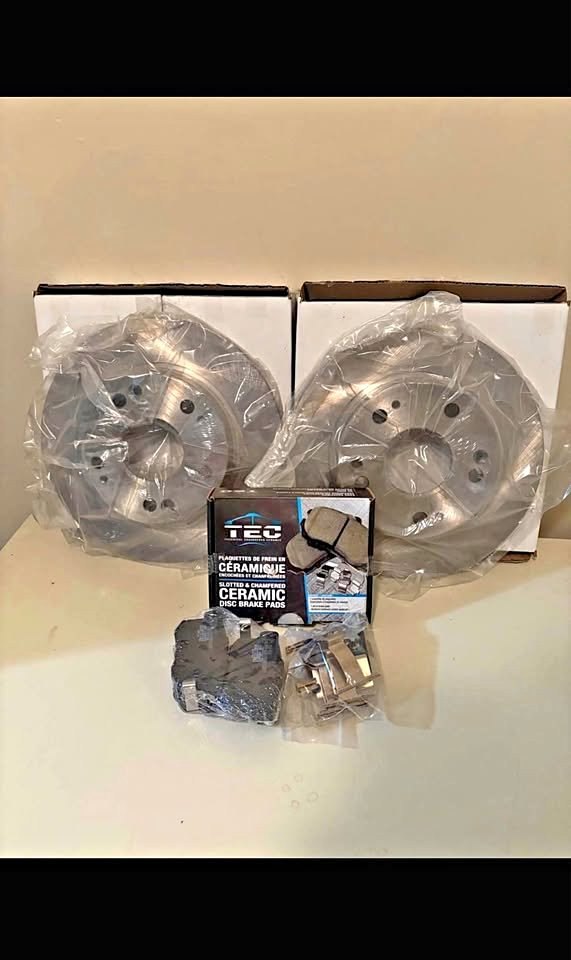TEC Ceramic Disc Brake Pads and Rotors