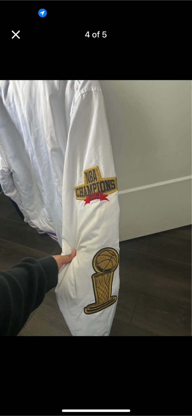 Toronto Raptors NBA Champions Jacket - Size M - photo 4