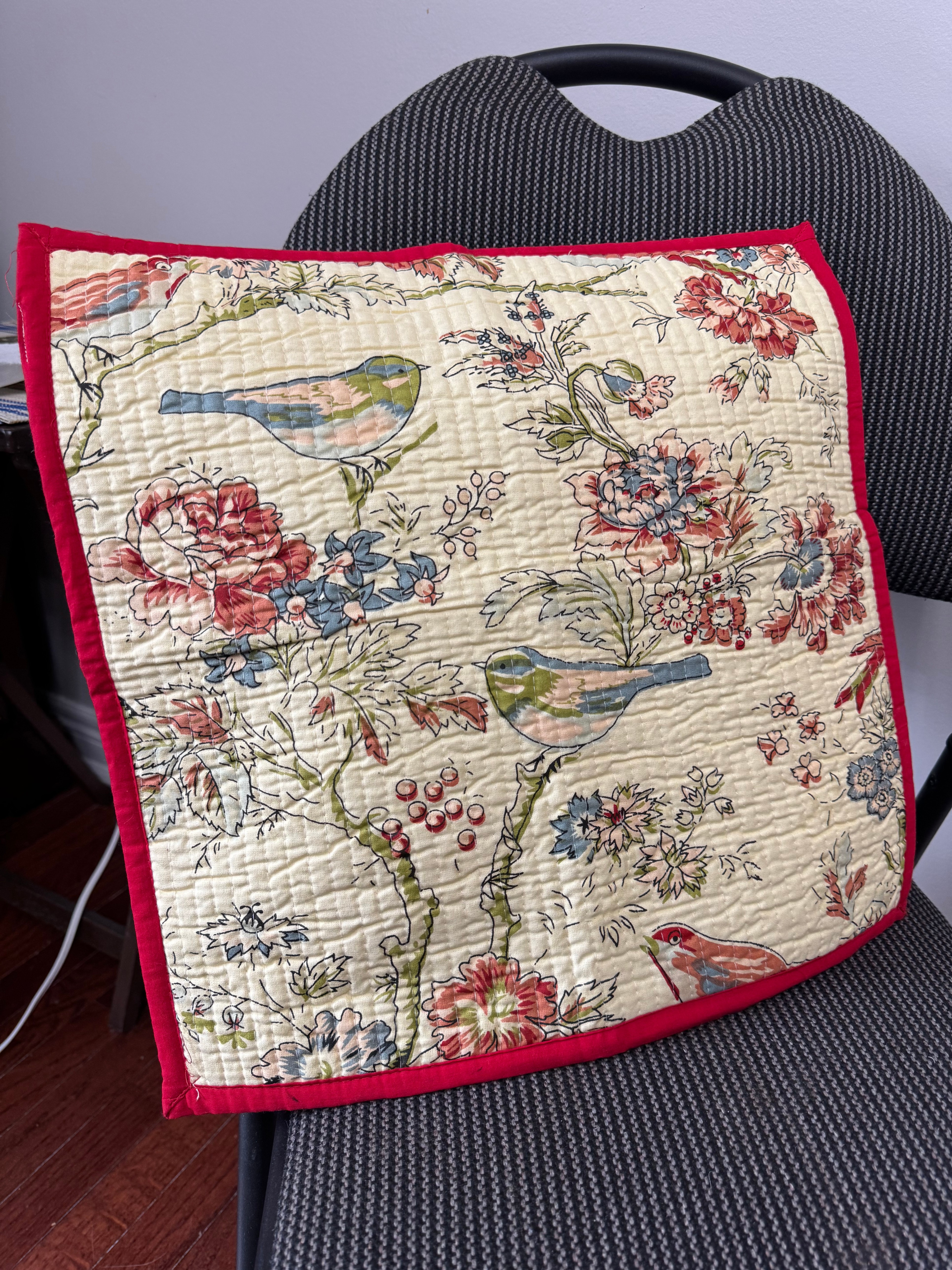 Brand New Quilted Cotton Cushion Covers — Set of 4 • Steal Deal