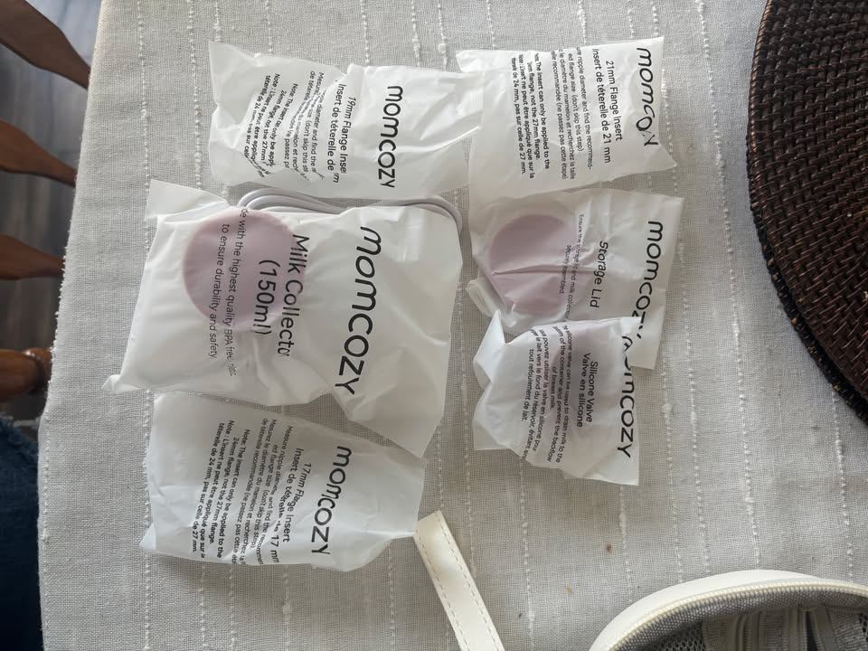 Momcozy M6 Hands-Free Wearable Breast Pump ( Cozy, Red) - photo 5