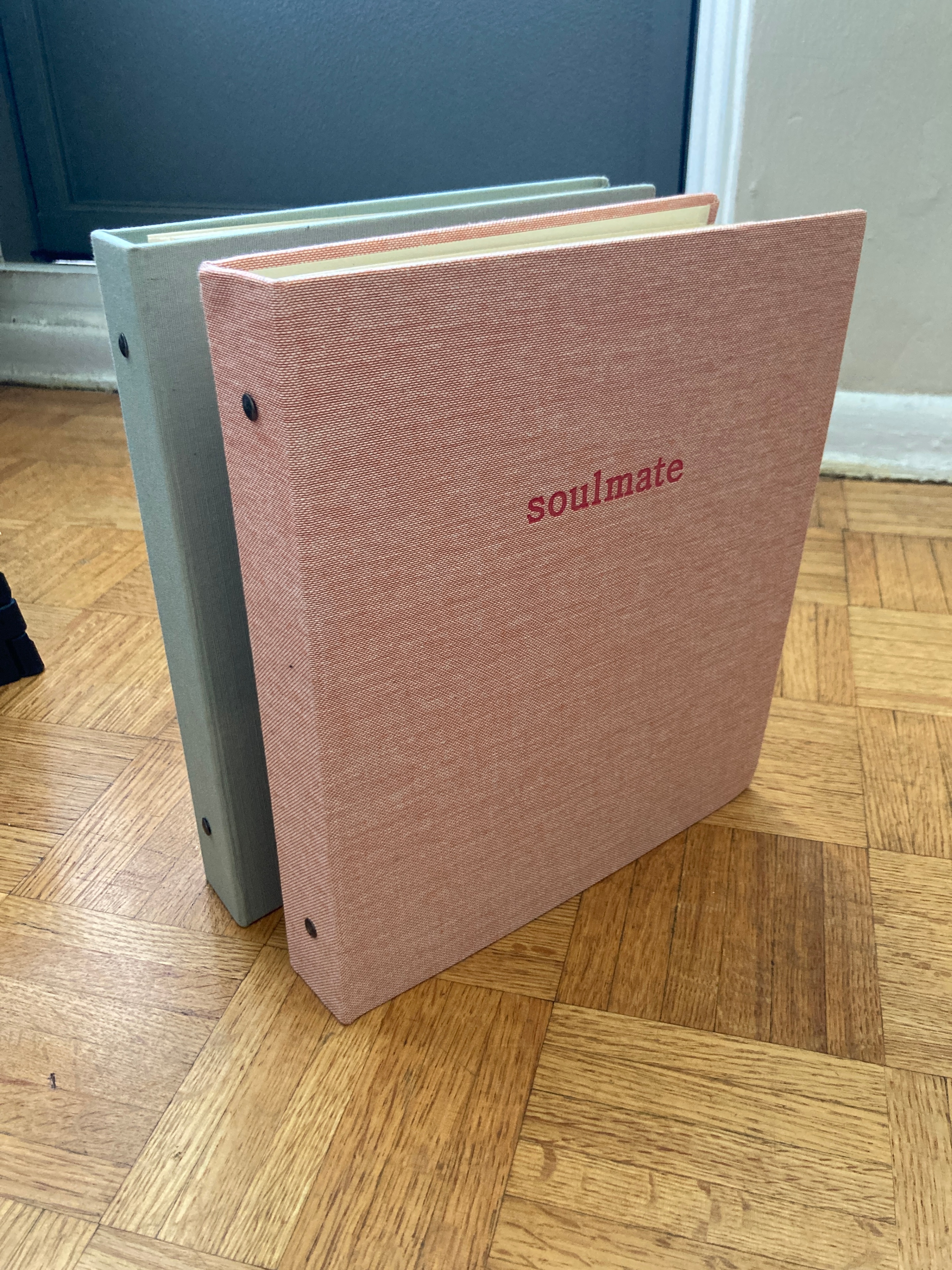 Set of 2 Fabric Photo Albums