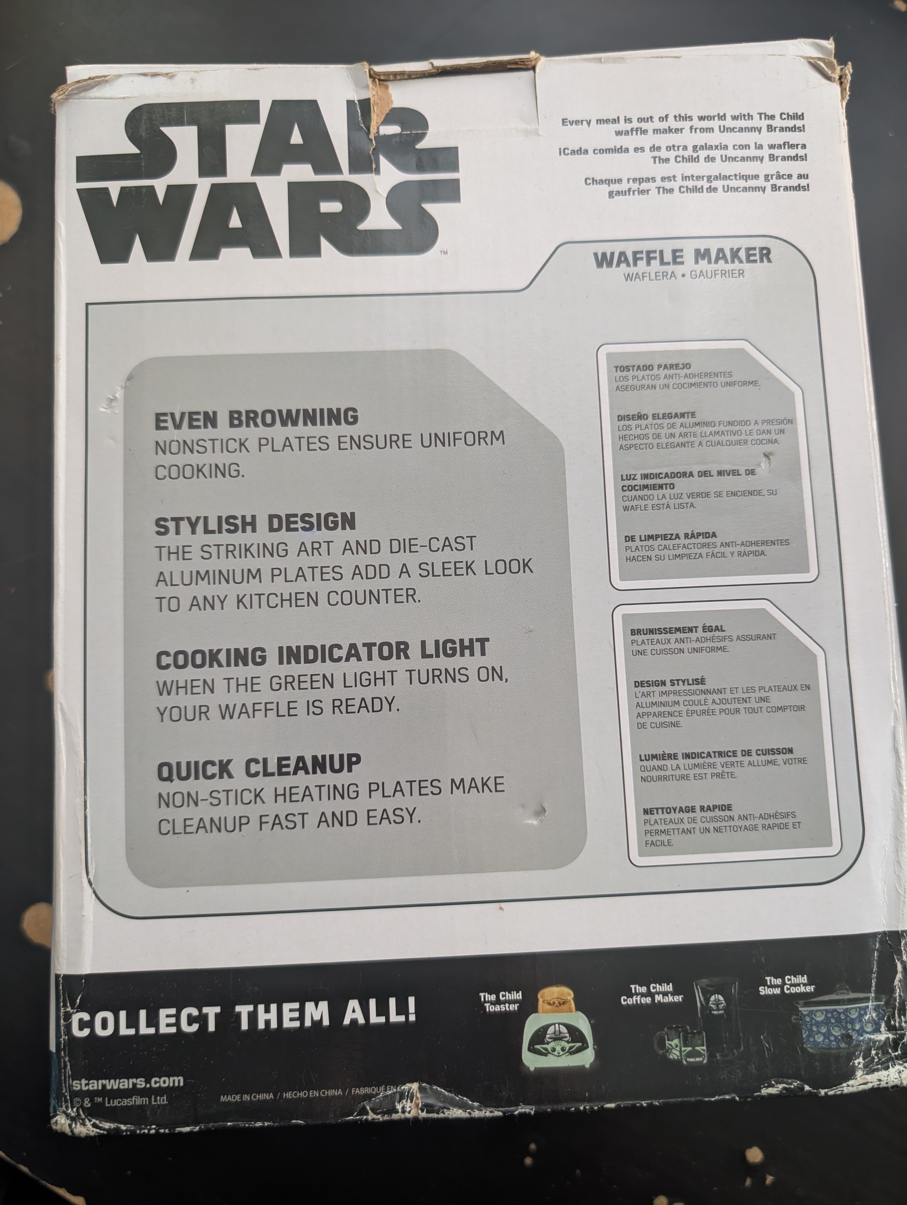 Star Wars Mandalorian Waffle Maker - photo 3