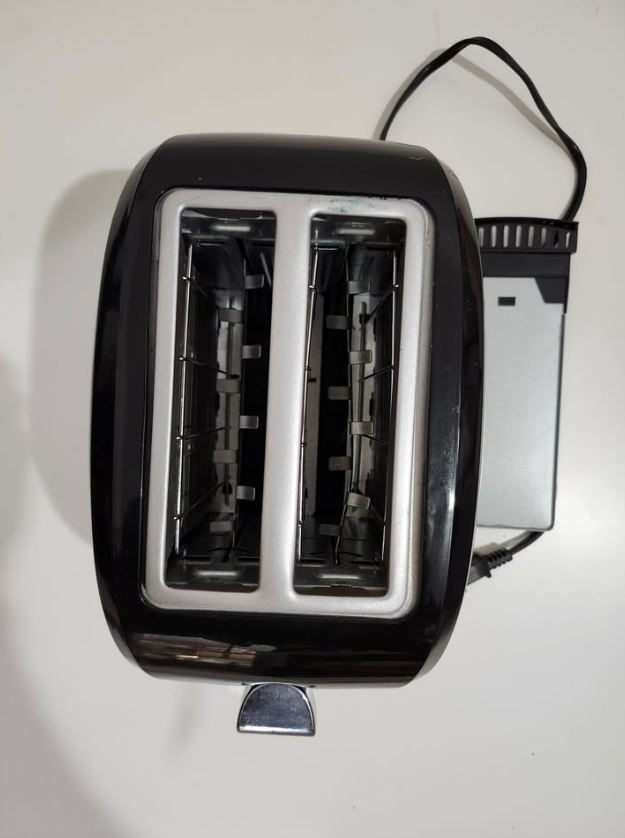 Toaster, Bread and Bagel, Black, Cleaning Tray - photo 2