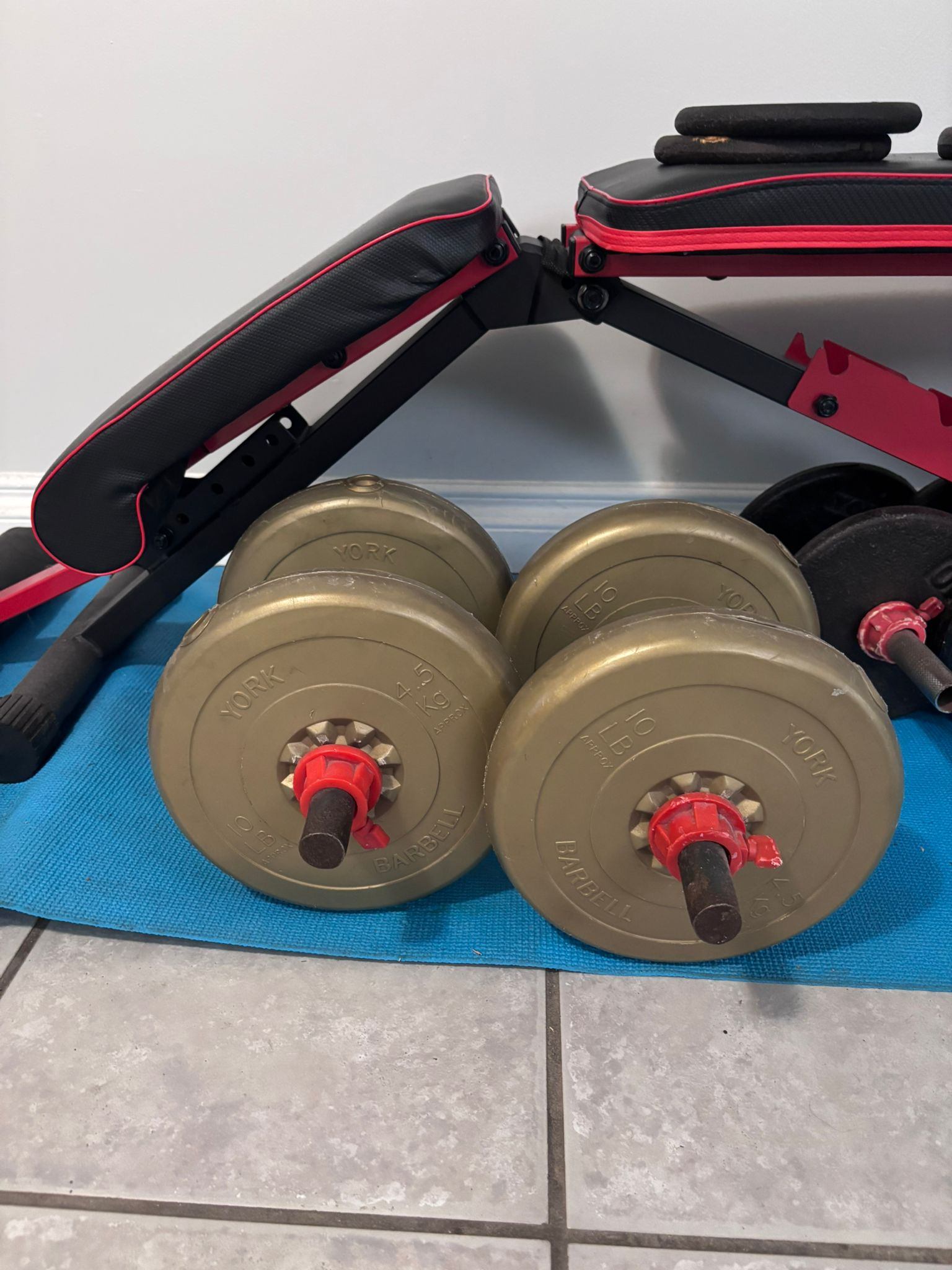 Indoor Gym with weights & bench - photo 5