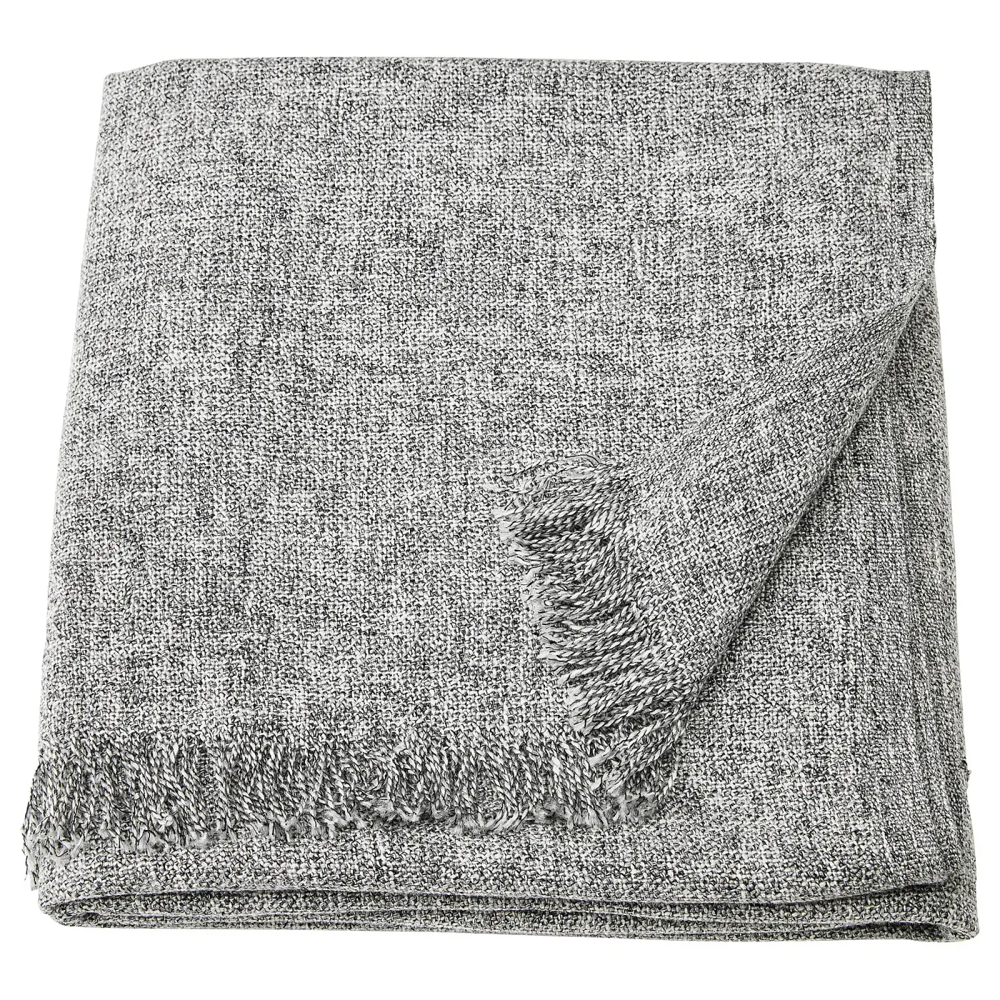 IKEA INGRUN Grey Throw Blanket – 130 × 170 cm