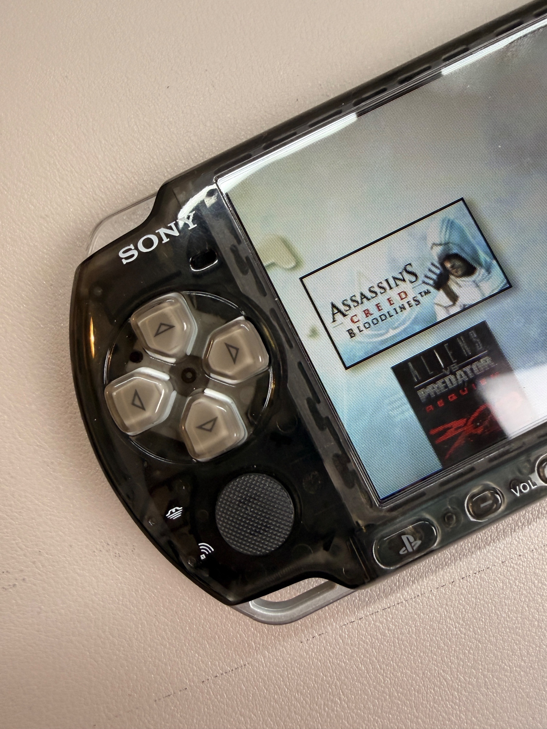 Sony PSP 3000 Handheld Game Console — Transparent Black - photo 4