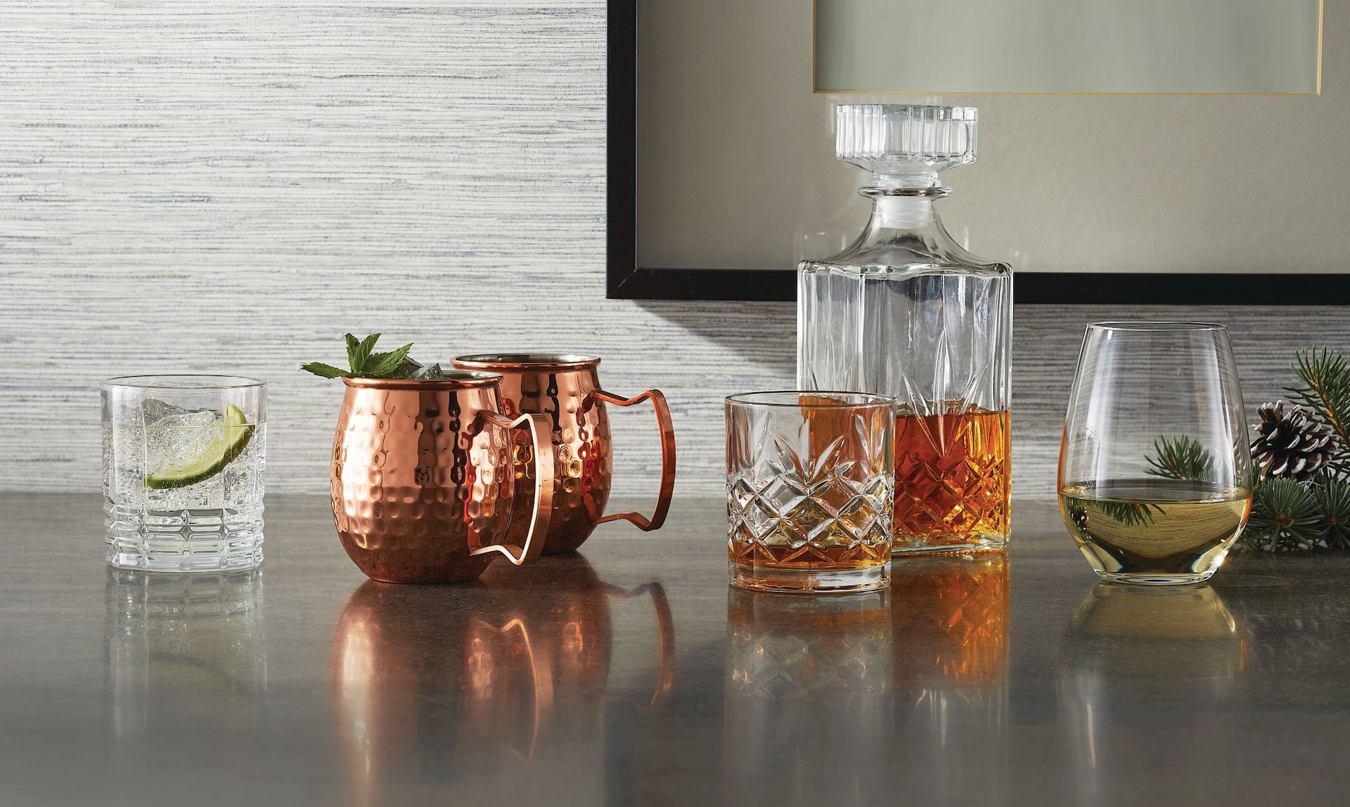Brand New In Box Moscow Mule Copper Mug Set (2)