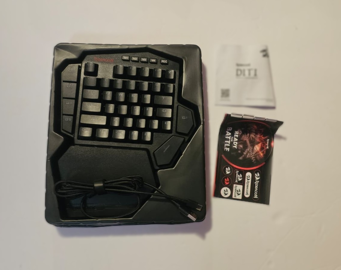 NEW Redragon K585 DITI One-Handed Mechanical Gaming Keyboard - photo 3