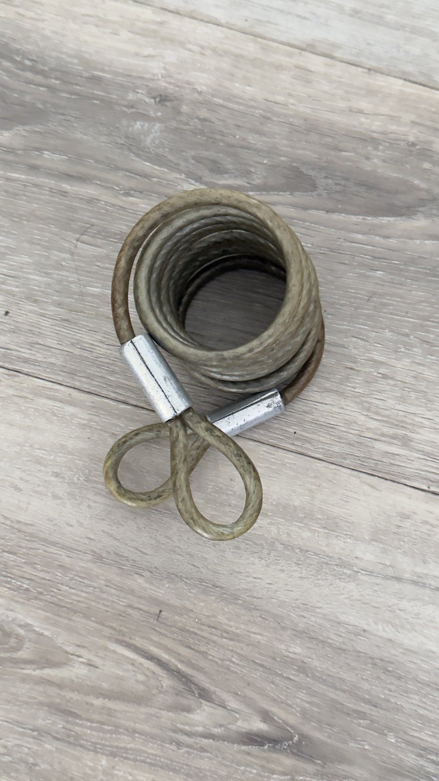 Coiled Steel Security Cable – Loop Ends, Bike / Gear Lock Cable - photo 3
