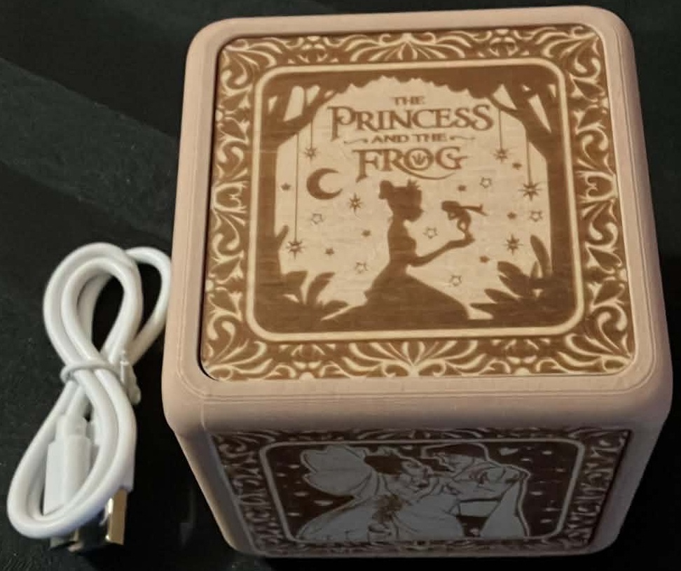 The Princess and the Frog Tap-to-Play Story Music Box (New)