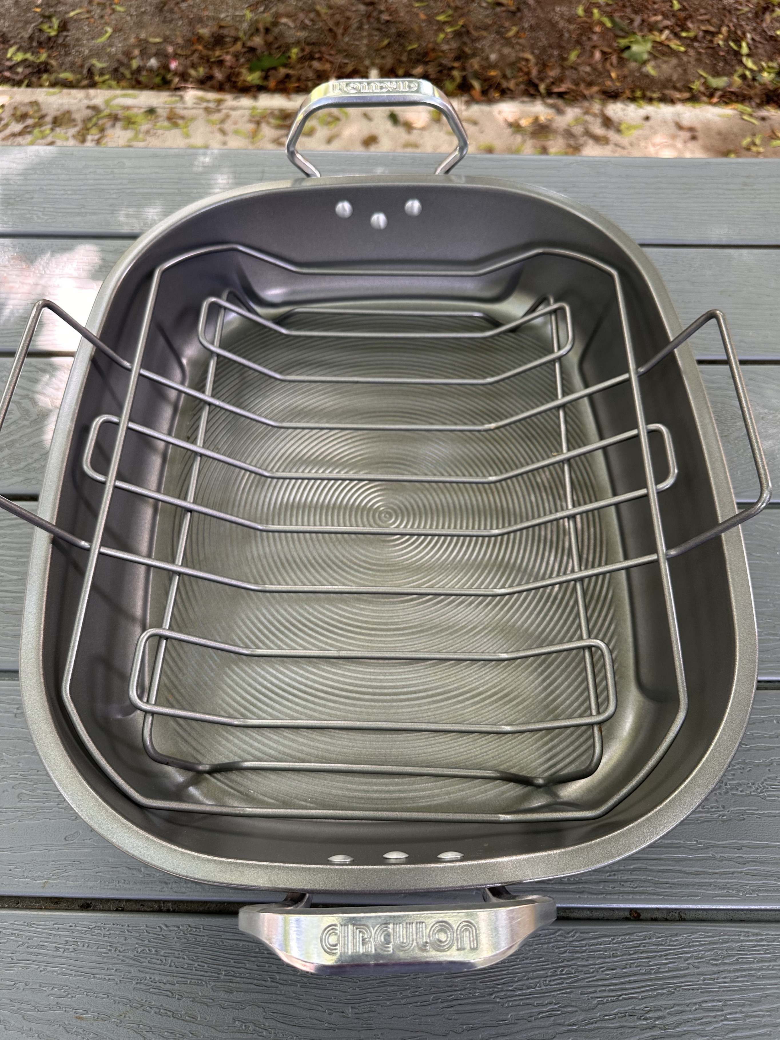 Brand New • Nonstick Roasting Pan • Removable Rack - photo 2