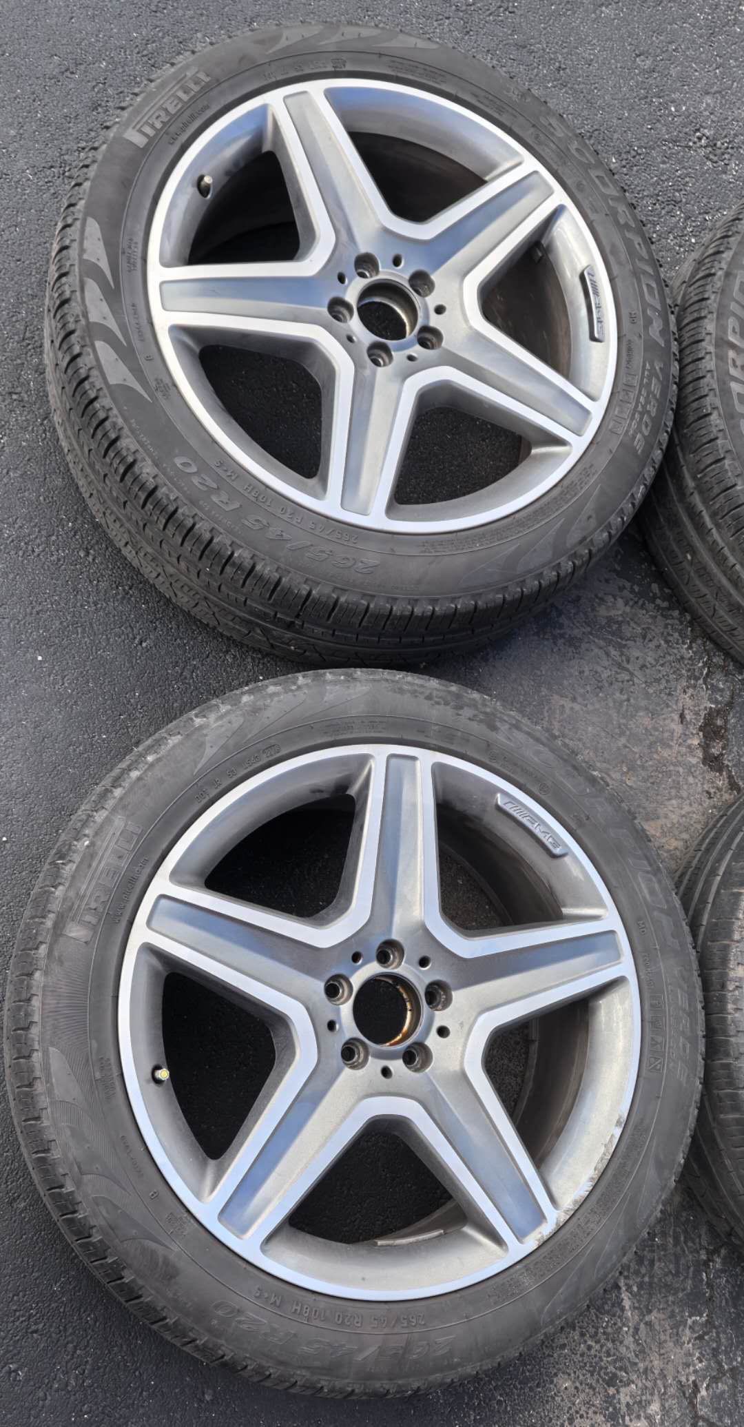 Genuine OEM Mercedes AMG 20” Wheels  – 9J×20 H2 ET57- set of 4 - photo 4