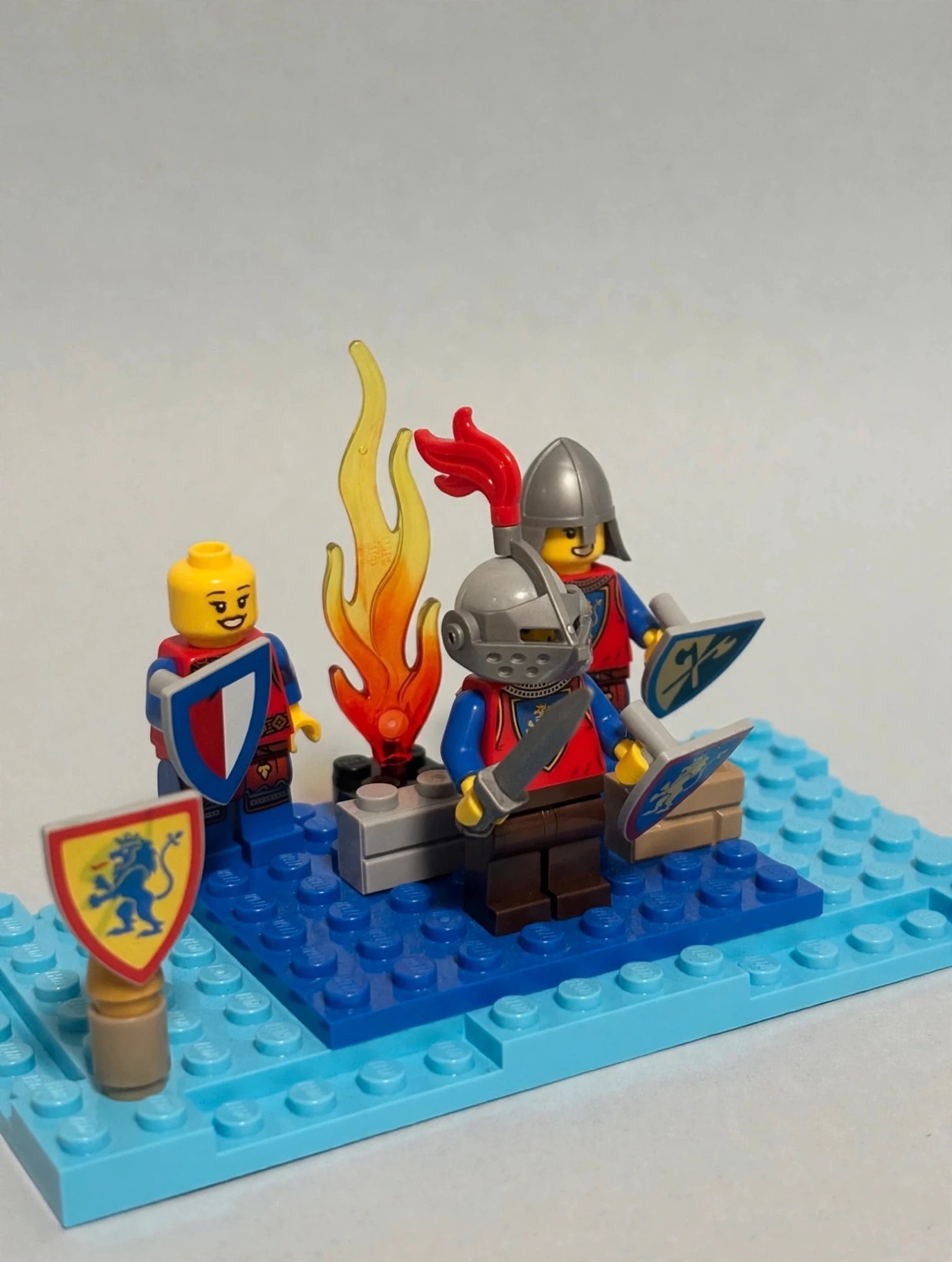 LEGO Castle Knight Minifigures Set Medieval Lot - photo 2