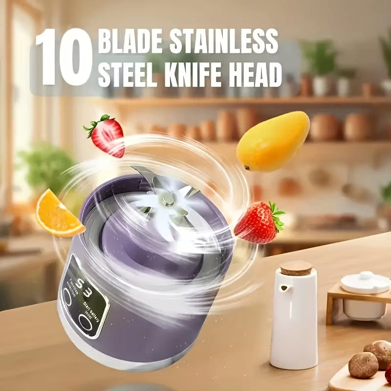 USB Rechargeable Portable Blender and Handheld Juicer - photo 3