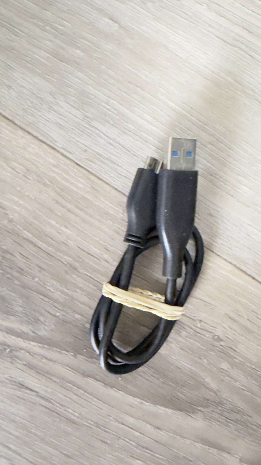 USB 3.0 Micro-B Cable for External Hard Drives – Black - photo 2