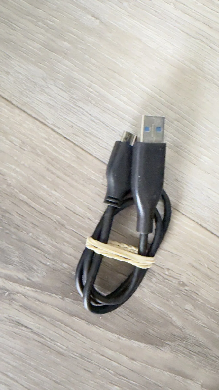 USB 3.0 Micro-B Cable for External Hard Drives – Black - photo 2
