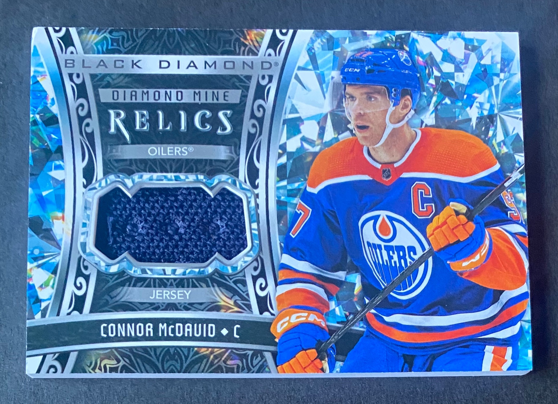 Edmonton Oilers Connor Mcdavid Relics Game Used Jersey