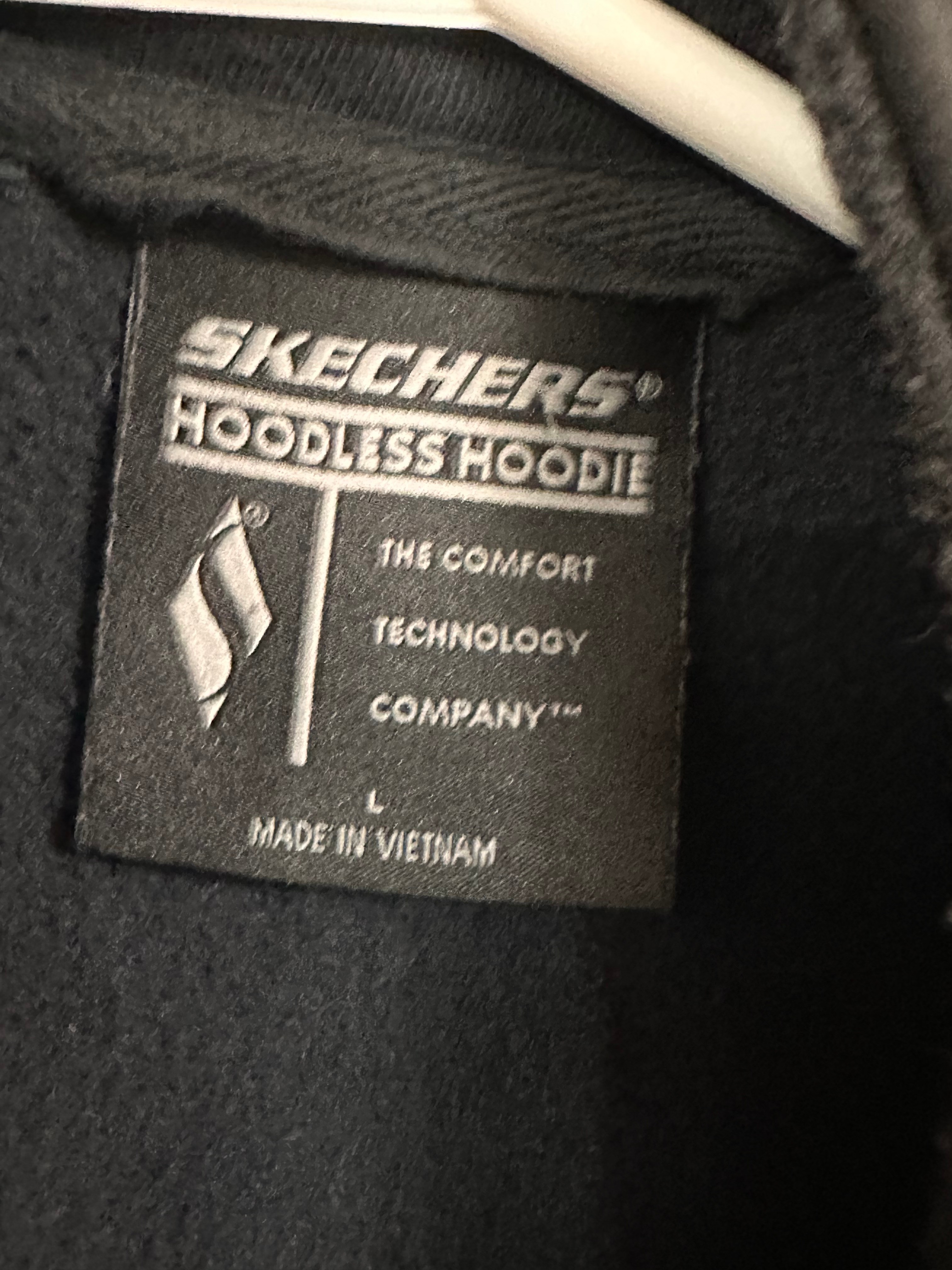 Skechers Men's "Hoodless Hoodie" Full-Zip Fleece Jacket • Size L - photo 3
