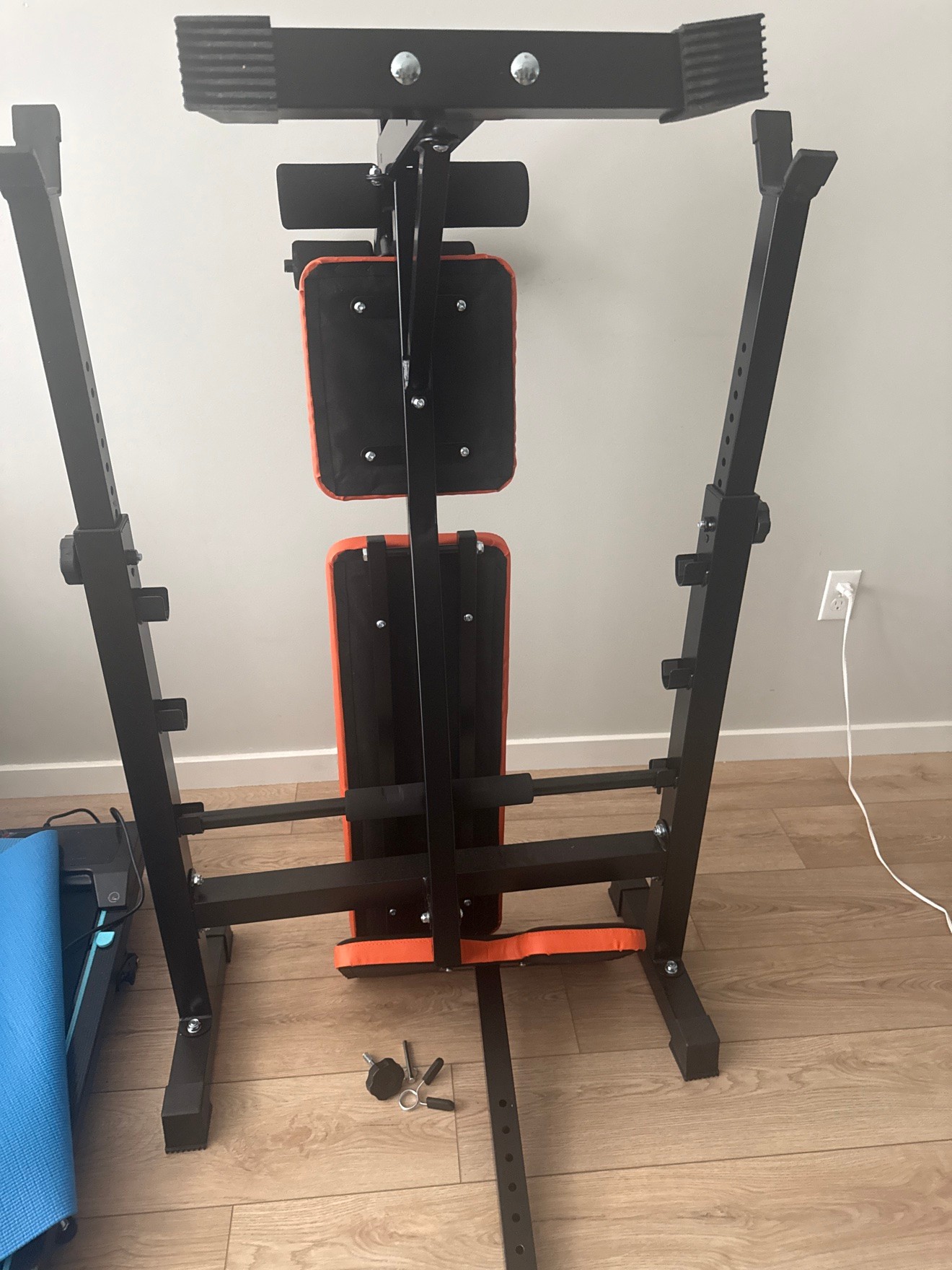 YOLEO 6-in-1 Weight Bench Set (Like New, Used Once) - photo 5