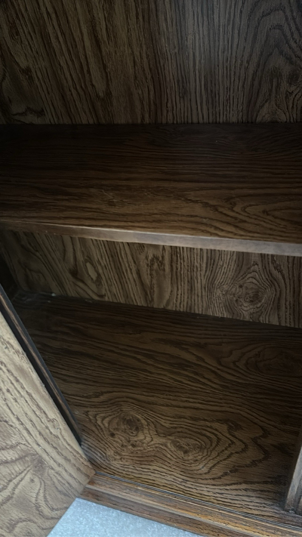 SOLID WOOD MARBLE TOP BUFFET/SIDEBOARD - photo 3
