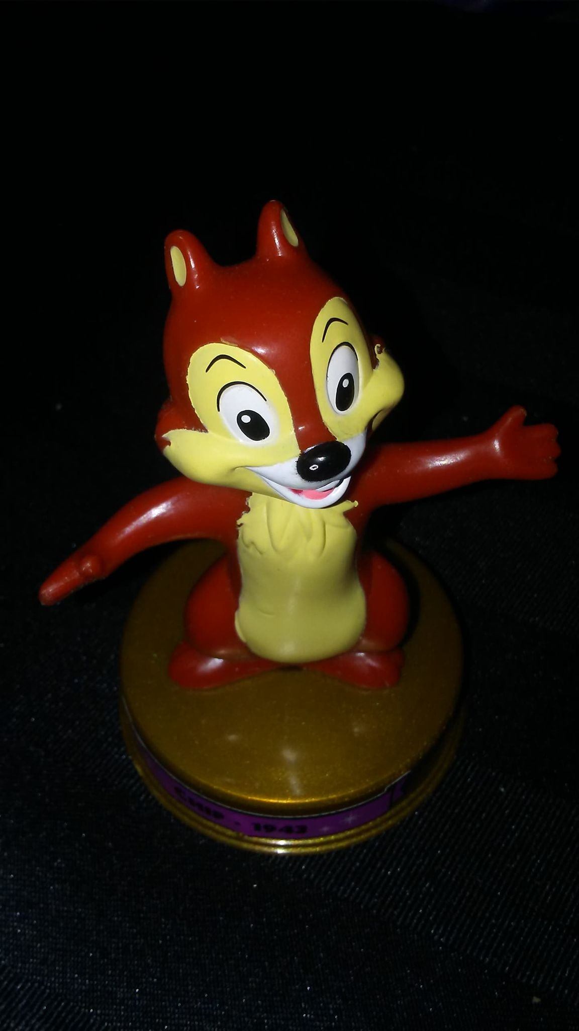 2002 McDonalds Toy 100 Years Chip Figure