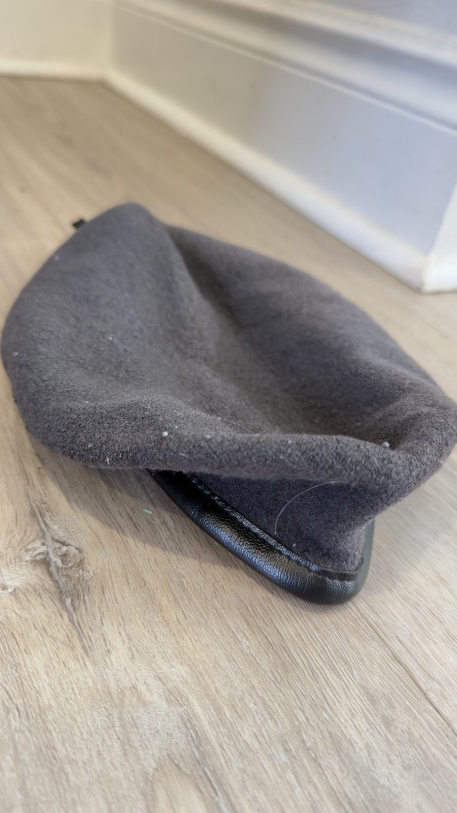 IDF Grey Wool Beret (2019) – Israeli Army Issue - photo 2