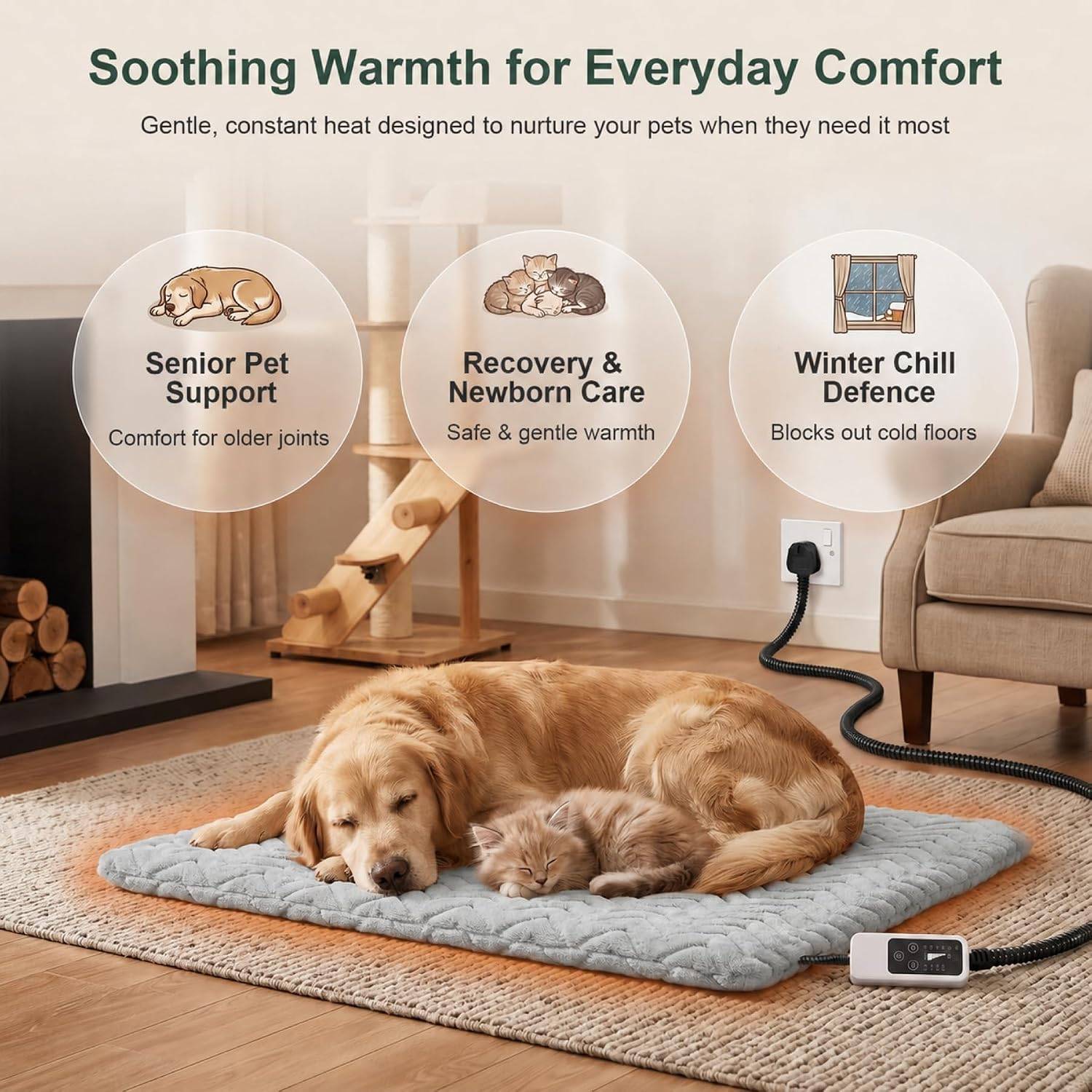 Pet Heating Pad for Small  Dog & Cat - photo 2