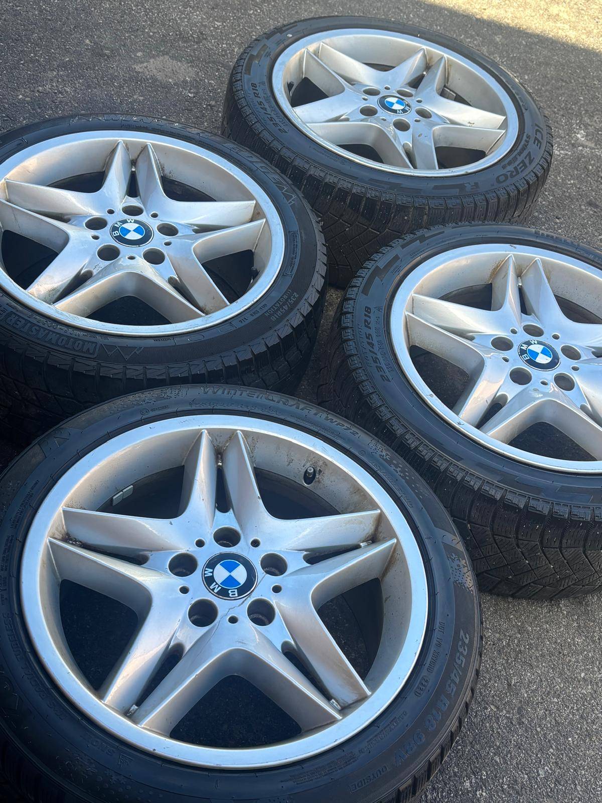 OEM 18"BMW(5x120)+235/45/R18 snows–4/3 Series/X1/Countryman - photo 3