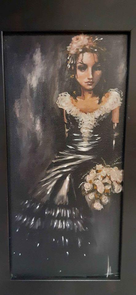 Angelina Wrona Framed Painting - "The Bridesmaid" - photo 2