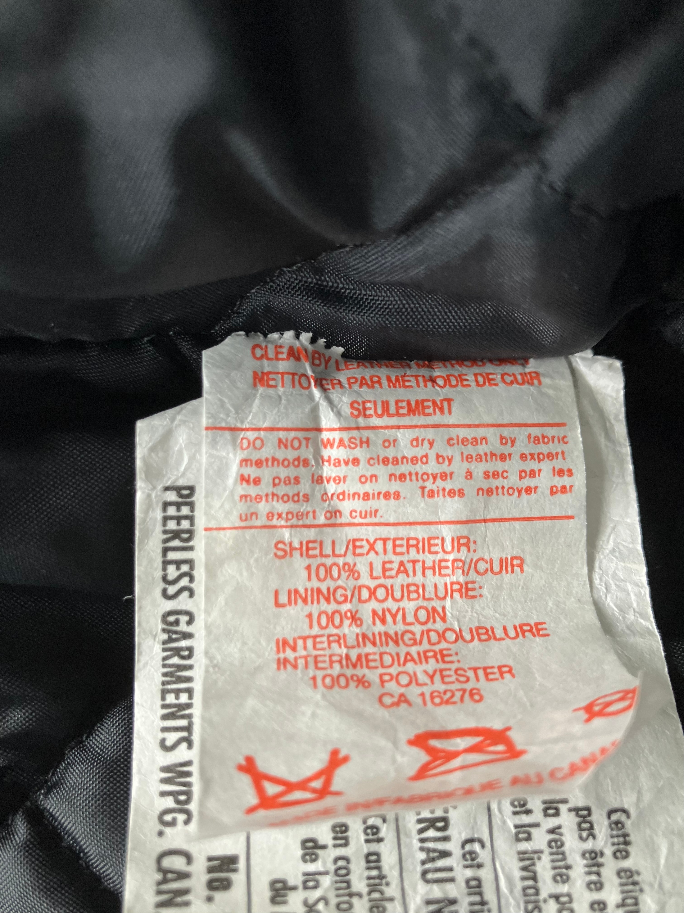 Size 44 Genuine Leather Jacket - photo 5
