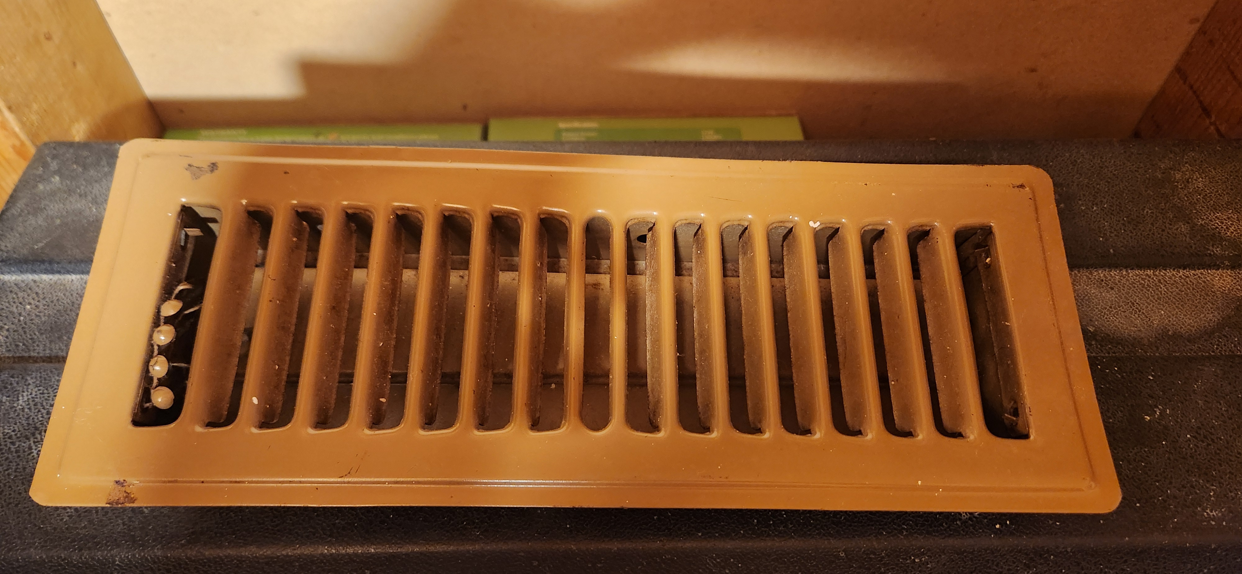Brown Metal Floor Air Register - photo 5