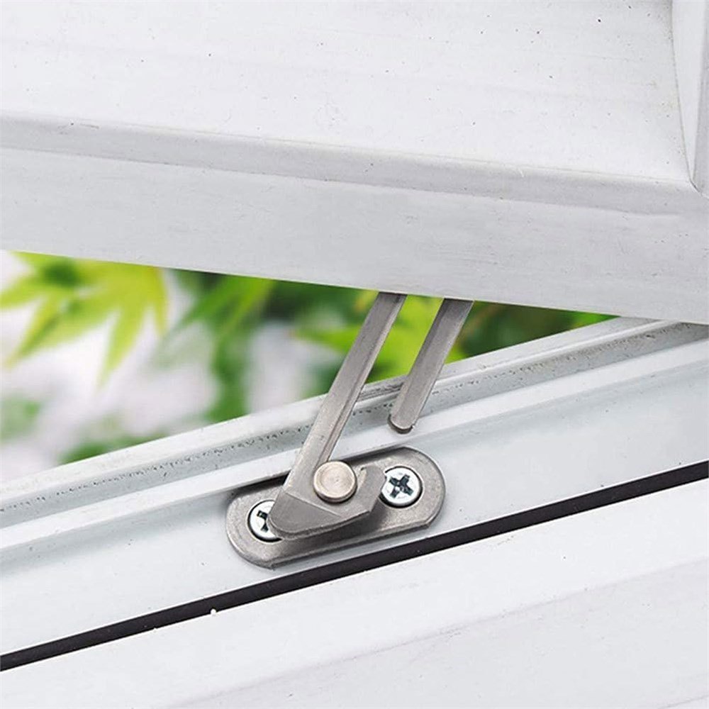 Ciieeo 6-Pack Stainless Steel Window Restrictors