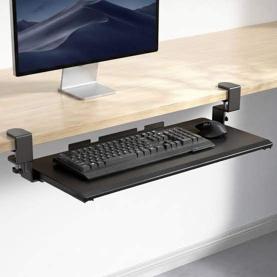 New Huanuo Clamp on Retractable Keyboard tray
