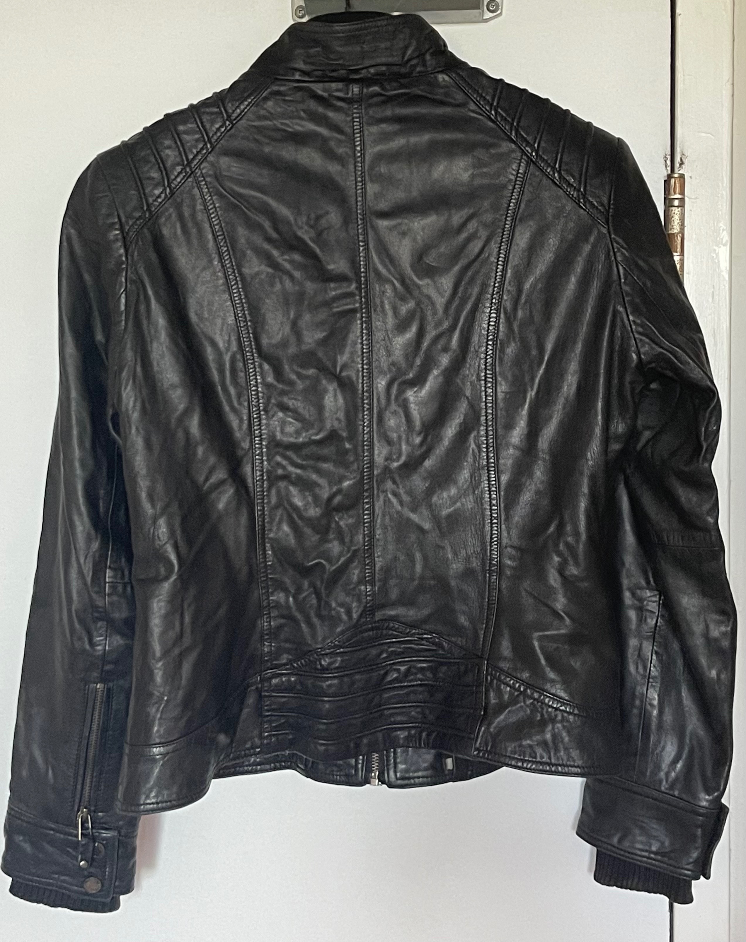 Bod & Christensen Real Sheepskin Leather Jacket (L) - photo 3