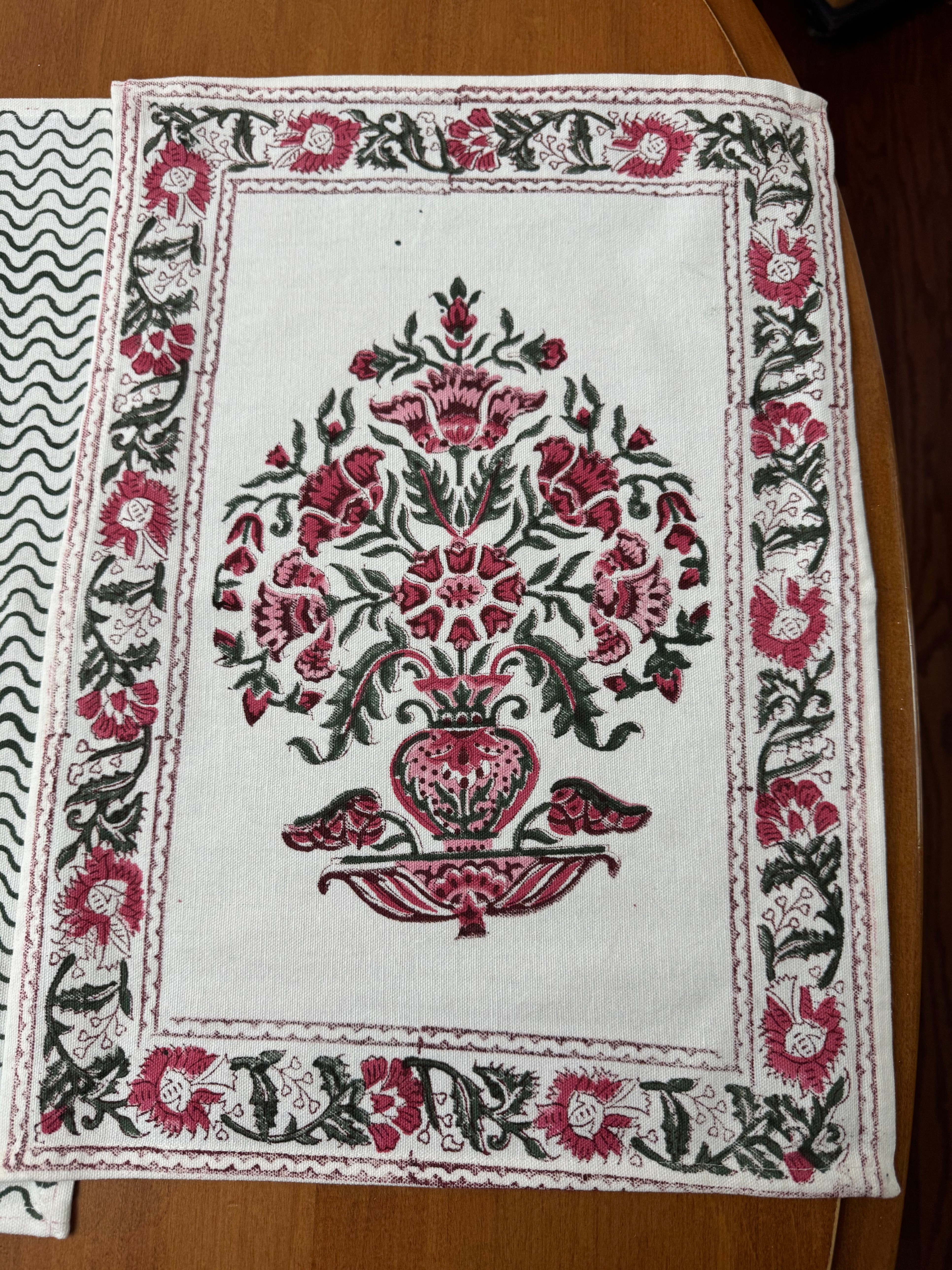 Brand New - Floral Cotton Dining Set (13-Piece) - Steal Deal - photo 3