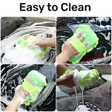 Microfiber Car Washer Sponge Cleaning - photo 3