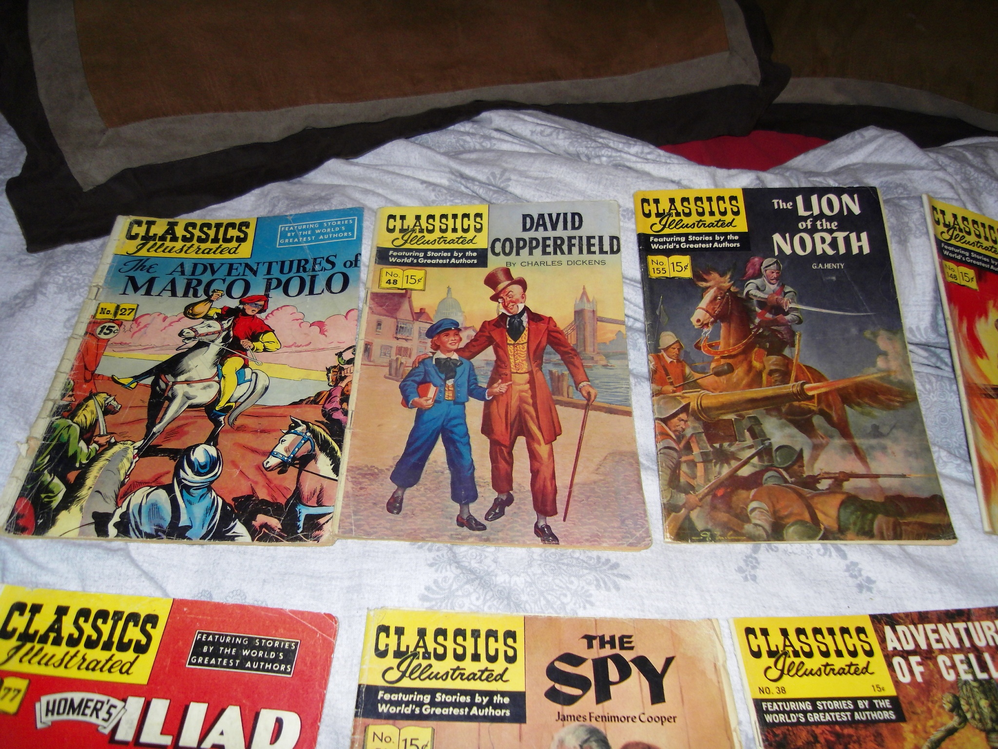Lot of Classics Illustrated Comic Books