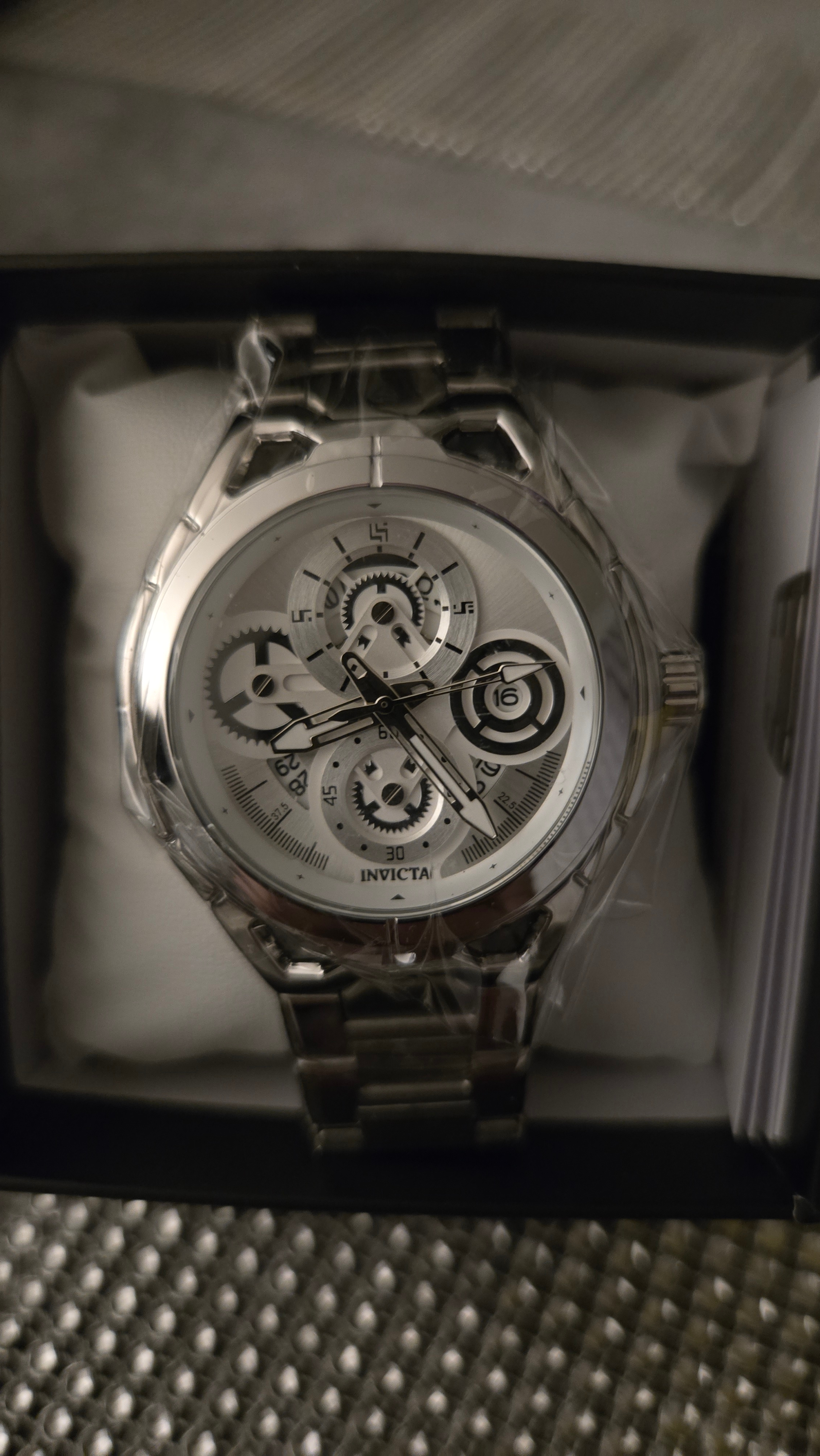 Invicta S1 Rally Syncor Men's Watch - 44mm, Silver
