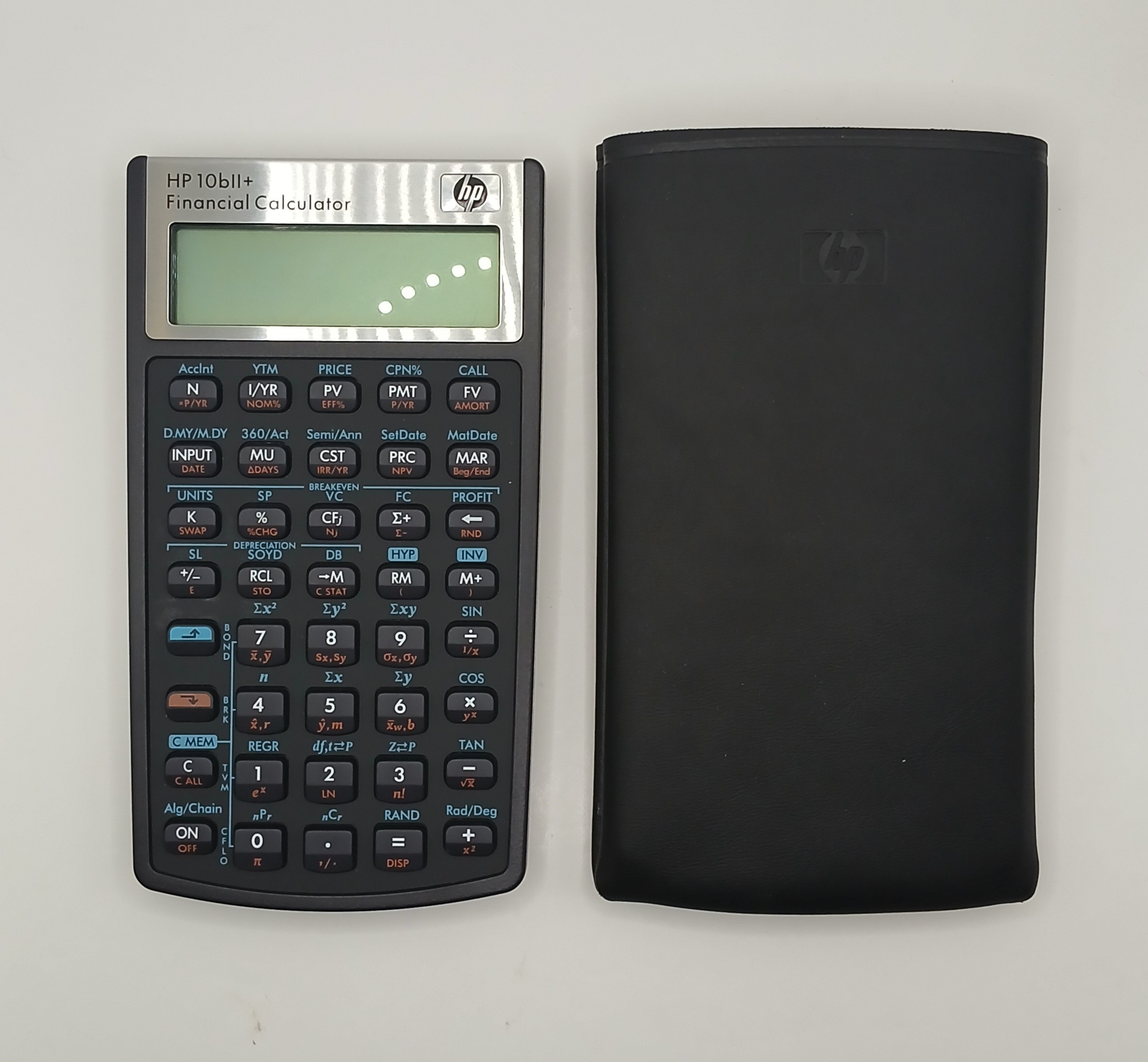 HP 10bll+ Financial Calculator with Cover - photo 2