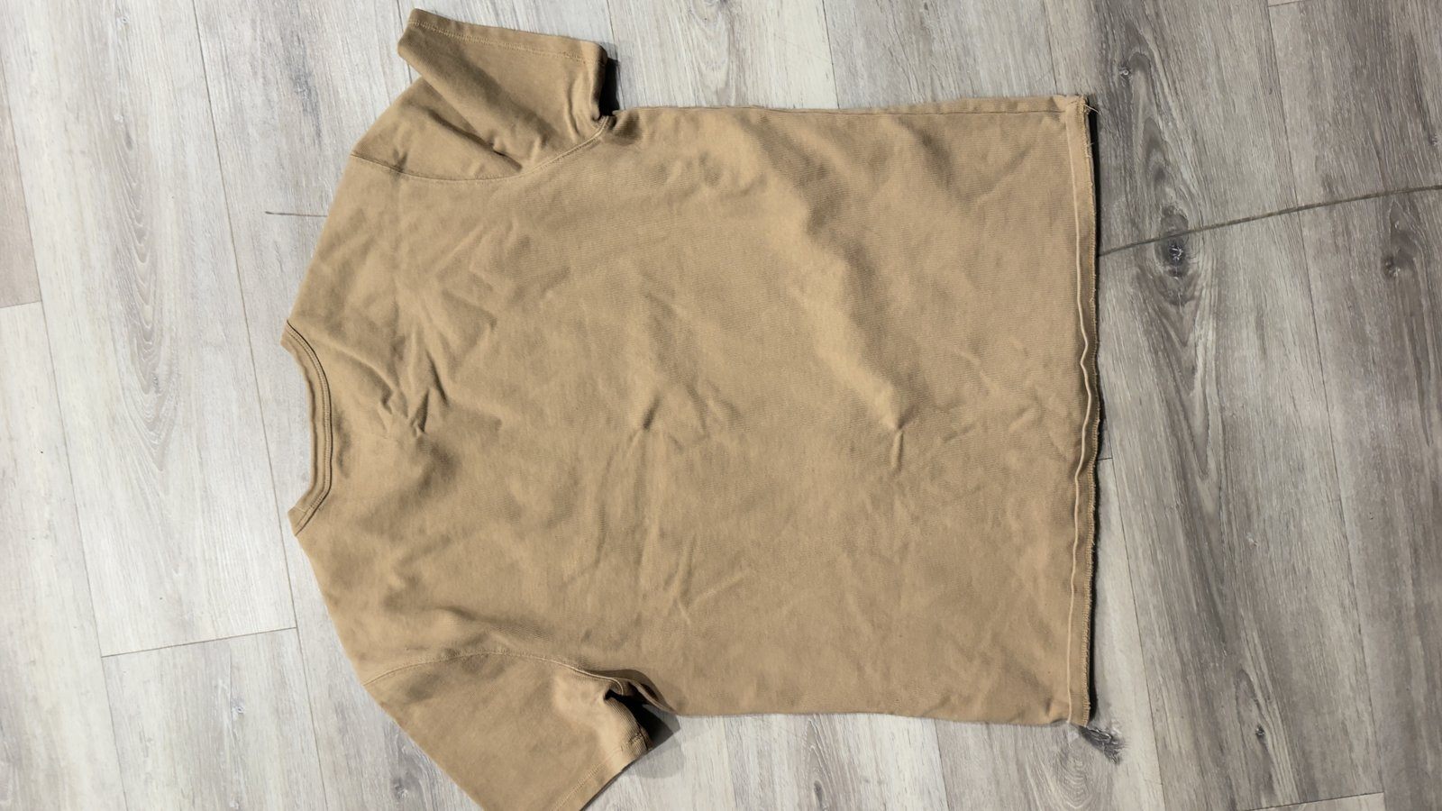 FREE Tommy Hilfiger T-Shirt – Men's L, Tan, Regular Fit - photo 2